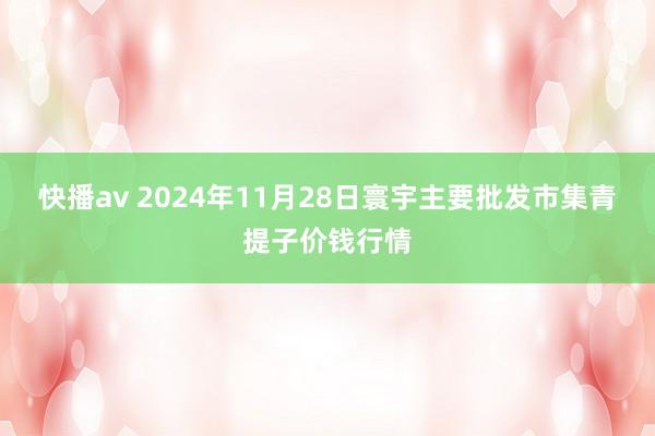 快播av 2024年11月28日寰宇主要批发市集青提子价钱行情