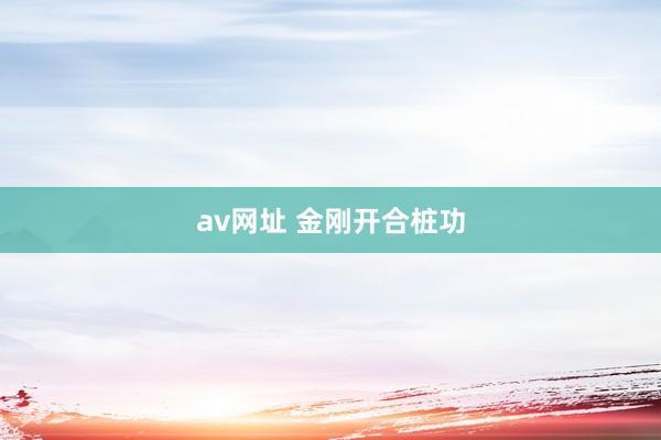 av网址 金刚开合桩功