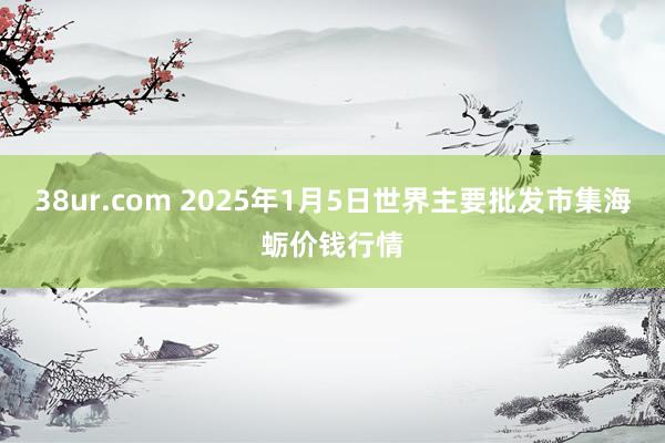 38ur.com 2025年1月5日世界主要批发市集海蛎价钱行情